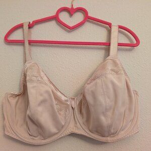 Fantasie 32H Illusion Beige Unlined Full Cup Side Support Underwire Bra